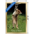 thumbnail image 3 of Famous Kitten Hang In There Poster Wall Poster, 22.375" x 34", 3 of 5