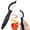 Z_Black, variant on Multi-Functional Vegetable Peeler for Kitchen,Ultra-Sharp Stainless Steel Blade with Wooden Handle , Kitchen Gadgets Tool for Vegetables or Fruits (Brown)
