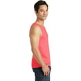 thumbnail image 3 of Port & Company Pigment Dyed Tank Top-L (Neon Coral), 3 of 6