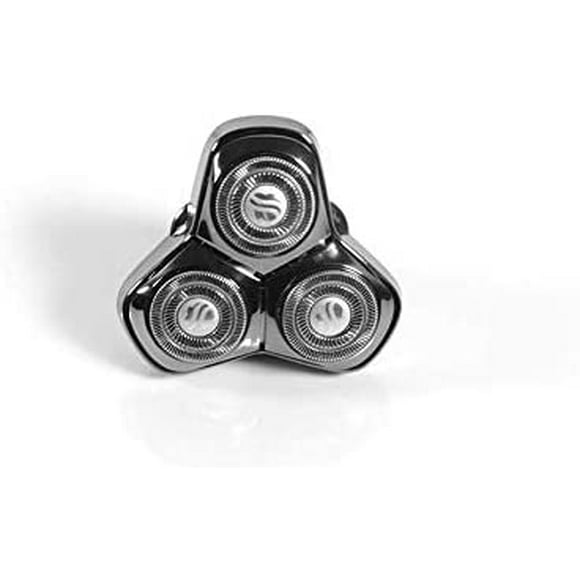 QUETO Skull Shaver Tête de rasage CR-3 pour les rasoirs Pitbull, Palm et Fierce