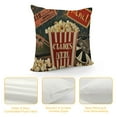 thumbnail image 4 of Orinice Popcorn Graphic Decorative Throw Pillow Cover for Home Couch Living Room Bed Sofa - Short Plush Pillowcase 1PC 22x22in, 4 of 5