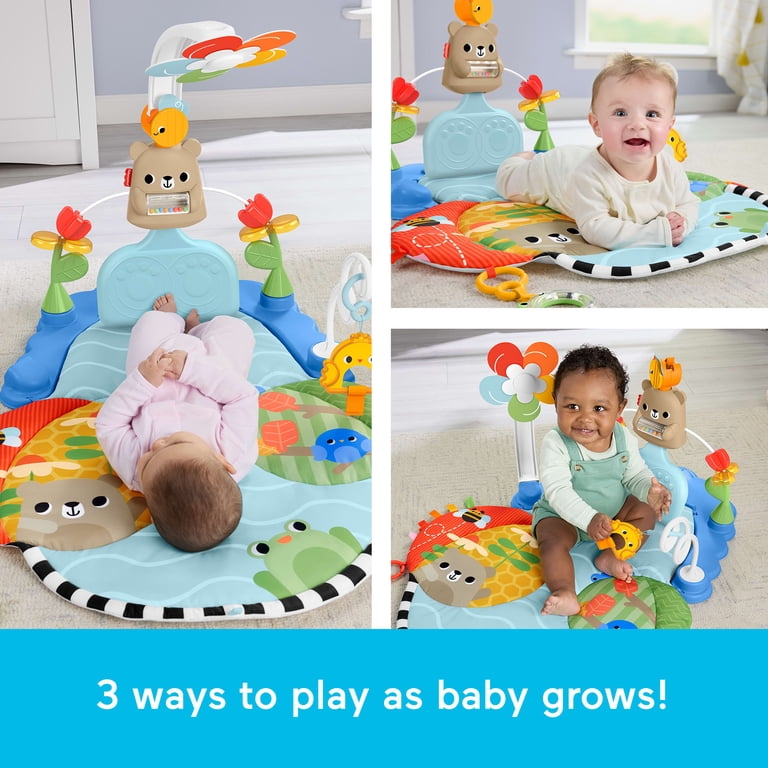 Fisher-Price 3-in-1 Kick & Sway Activity Gym, Multicolor photo 3