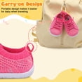 thumbnail image 3 of JOINFREE Baby Walk Knit Breathable Shoes for Boys Girls Toddler Barefoot Slip On Sock Shoes, 3 of 9