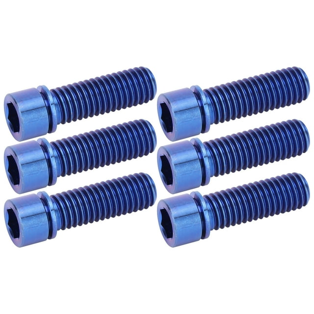 Garosa Alloy Handlebar M8x25mm Headset Stem Screw Handlebar Alloy Bicycle Spare Part Accessory