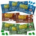 thumbnail image 1 of Energy Gum MEG Military, 100 mg de cafeína, menta ártica, 40 x 8 paquetes, 1 of 6