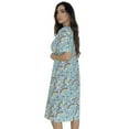 thumbnail image 2 of Just Love Short Sleeve Nightgown Sleep Dress for Women Sleepwear (Blue - Unicorns and Rainbows, X-Large), 2 of 3