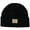 Black, variant on Babies' Winter Knit Plain Cuff Skull Cap Beanie Hat, Navy
