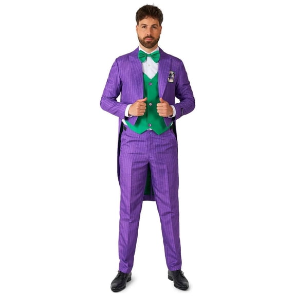 Suitmeister Men's Suits JokerT Tailcoat Suit Purple - XL Purple