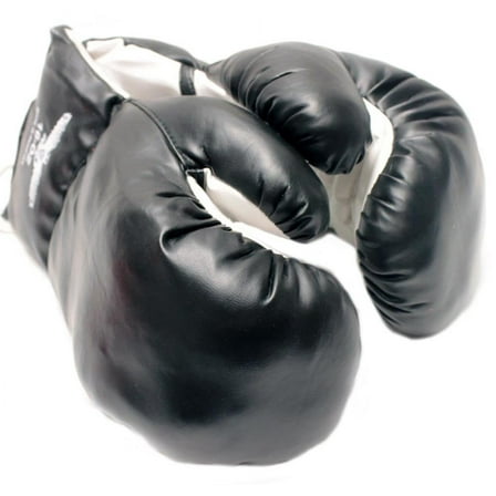 1 Pair of New Boxing / Punching Gloves and Fitness Training : Black - 14oz