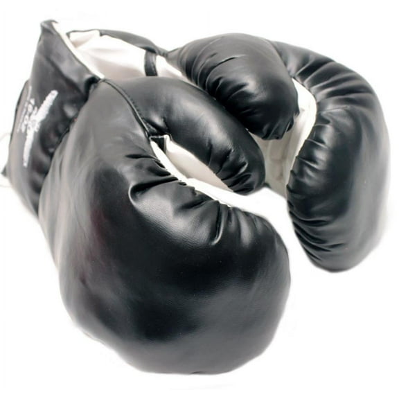 1 Pair of New Boxing / Punching Gloves and Fitness Training : Black - 6oz