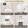 thumbnail image 4 of URSOFINE Sports Bag & Travel Bag Foldable, 30L Waterproof Gym Bag With Shoe Compartment For Women & Men, Hand Luggage Bag, Weekender Travelite For Gym Sports Training Bag Travel, 4 of 7