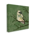 thumbnail image 3 of Stupell Industries Bird Perched on Tree Branch Wildlife Animal Portrait Graphic Art Gallery Wrapped Canvas Print Wall Art, Design by Verbrugge Watercolor, 3 of 7