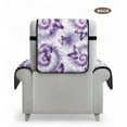 thumbnail image 7 of TSOVTHRID Non Slip Recliner Slipcover Spandex Soft Fitted Sofa Couch Cover, Washable Recliner Chair Cover Purple Butterfly Tie Dye Print Furniture Protector with Elastic for Pet, 7 of 7