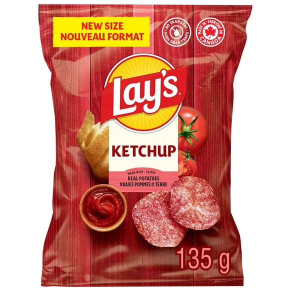 Lay's Ketchup SAVEUR SIMULÉE Croustilles assaisonnées