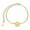 Cancer, variant on Women's Stainless Steel Simple Zodiac Sign Round Coins Bracelet Horoscope Constellation Charm Jewelry Libra