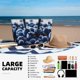 thumbnail image 5 of Disketp Blueberry Bolsa de Playa de Gran Capacidad, Bolso Impermeable y a Prueba de Arena para Mujer, Ideal para Playa, Piscina y Natación, 5 of 7