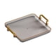 thumbnail image 5 of Bandeja para servir tazas de comida nórdicas Bandeja para servir Almacenamiento de cosméticos Organizador de encimera Gris, 5 of 9