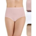 thumbnail image 2 of Vanity Fair Lingerie Women's Comfort Where It Counts Brief Underwear, 3-Pack, 2 of 4