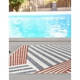 thumbnail image 4 of Jill Zarin Outdoor Collection Area Rug - Washington (5' 3" x 8' Rectangle Blue/Red), 4 of 8