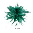 thumbnail image 6 of Hyasfey Cloth Feather Flower Brooch Decorative Clothing Pin Suit Lapel Shawl Scarf Badge Women Wedding Party Accessories, 6 of 8
