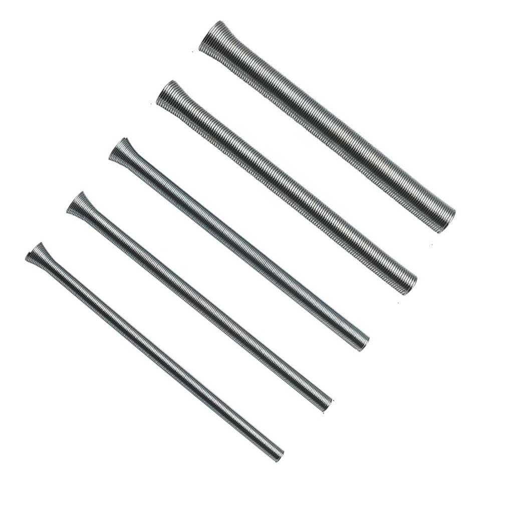 Linyer 5 Pieces Spring Pipe Bender Set Metalworking Tube Bending Tool Professional DIY