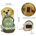 thumbnail image 2 of Figura Solar de cachorro, luz creativa y delicada para decoración de patio al aire libre, 2 of 7
