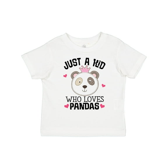 Inktastic Cute Panda for Girls Girls Toddler T-Shirt