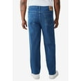 thumbnail image 2 of Liberty Blues Men's Big & Tall  Loose Fit 5-Pocket Stretch Jeans, 2 of 6