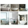 thumbnail image 4 of Bamboo Bathtub Rack Bath Tub Serving Tray Toilet Extendable Shelf Bath Phone Holder, 4 of 5