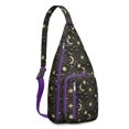 thumbnail image 1 of Steampunk Cosmic Sling Backpack - Vintage Astronomical Map Print, Fashionable Crossbody Bag for Students & Office Workers, 1 of 4