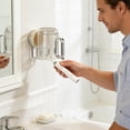 thumbnail image 5 of ZYXWVU Suction Cup Cup Holder Mouthwash Cup Toothbrush Cup For Bathroom Toilet Room Home Travel Wall Mounted Rinse Cup Holder Set, 5 of 6