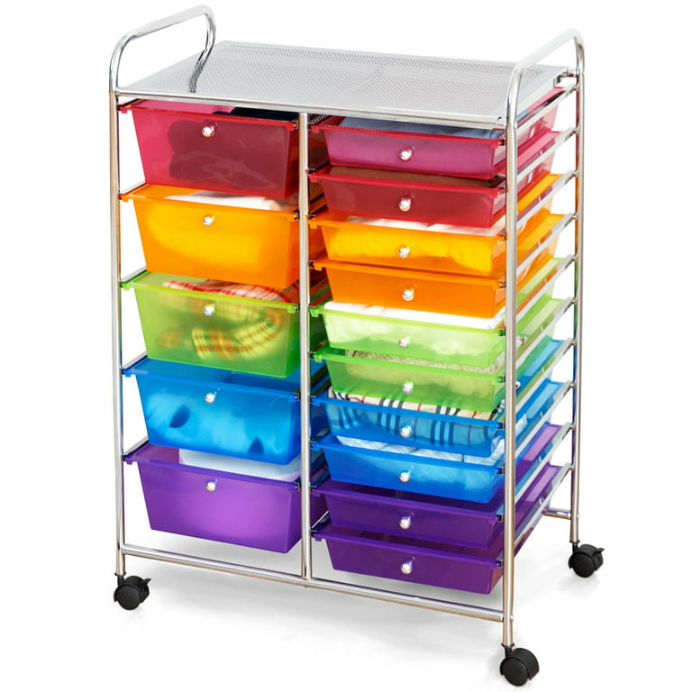 8 Uses for Drawer Organizer Carts in the Classroom