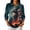 RedA&05#0702p, variant on Garbnen Halloween Women's Polo Shirts Funny Pumpkin Ghost Spider Web Golf Shirts for Women Fall Winter 3/4 Length Sleeve Pullover Tops for Women Orange M