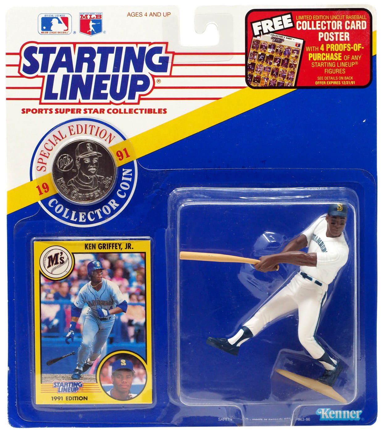 Details about   New Ken Griffey Jr Starting Lineup Pro Action Figure 