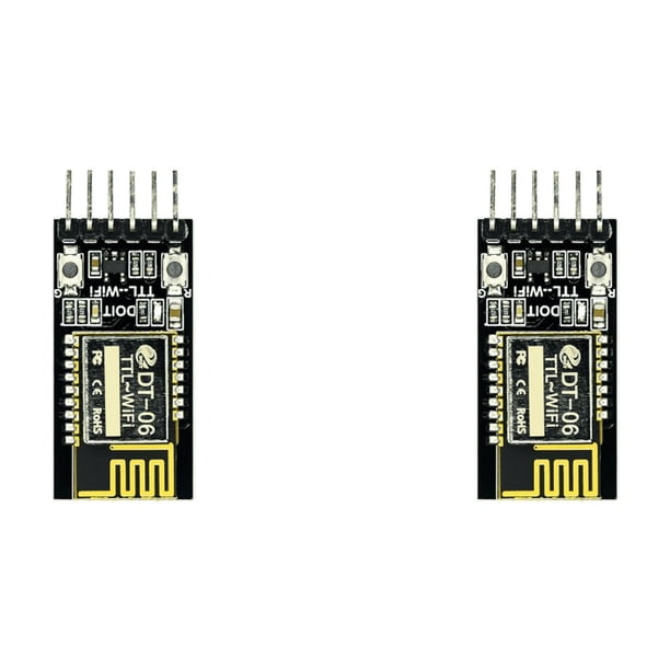 DT-06 Módulo transmisión Serial TTL Puerto HC-06 Compatible con dientes ESP-M2 Azul