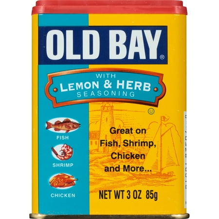 OLD BAY Kosher Seasoning With Lemon & Herb, 3 oz