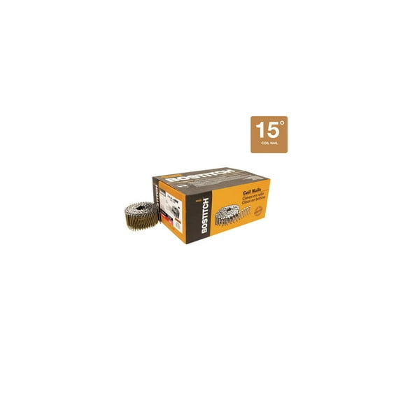 3600-Piece Bostitch C8R99BD Coil Nails, 2-1/2" x .099"