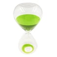 thumbnail image 1 of GUOOL 15 Minutes Sandglass Hourglass Sand Clock Timers Desktop Clock Light Green, 1 of 8