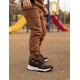 thumbnail image 3 of Bota Para Niño Yuyin® Color Chocolate Super Ligeras 18-24.5 cafe 19.5, 3 of 10