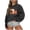 Black-Halloween Shirts, variant on Inverlee Halloween Sweatshirts Women Cute Pumpkin Ghost Print T-shirt Work Round Neck Sweatshirt Long Sleeve Tunic Pullover Tops Halloween Costumes