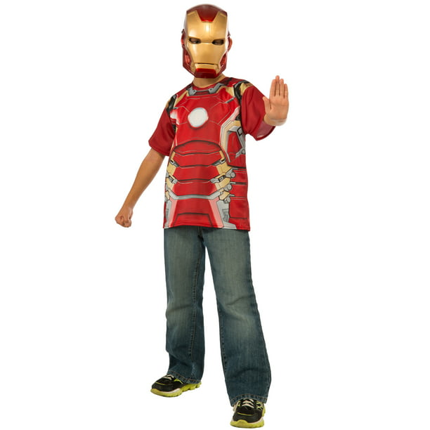avengers 2 iron man child t-shirt costume - Walmart.com - Walmart.com