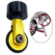 thumbnail image 4 of Patinete plegable Easy Wheel con tija de sillín de 33,9 mm, ideal para viajar, empujar y mucho más. Dorado, 4 of 9