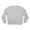 Light Gray Heather, variant on Blue Adult Crew Neck Sweatshirt - Small Cotton-Poly Fleece Pullover for Vinyl Transfers & Fabric Paint, Unisex Fit for Custom DIY Apparel, 12 Pack