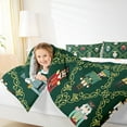 thumbnail image 4 of Castle Fairy Kawaii Nutcracker 3 Pieces Queen Comforter Set,Geometric Lattice Ultra Soft Bedding Sets,Festival Xmas Bedding Comforter Set,Lightweight Room Decor, 4 of 8