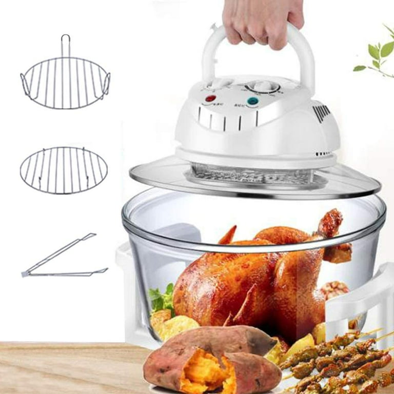 Halogen Oven Air Fryer 1400W Electric Multi Function Low Fat Cooker 12L or  17L