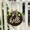 thumbnail image 6 of Welcome  Sign Garland Wood Board Pendant Easter Decoration Home Door Wall Hanging Pendant, 6 of 8