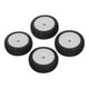 thumbnail image 5 of Nimomo Neumáticos De Goma RC De 4 Uds., Agarre Fuerte, Alta Resistencia A La Abrasión, Ruedas Flexibles De 17mm para Coche Redcat RC(Blanco), 5 of 5