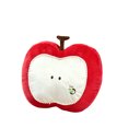thumbnail image 2 of Plush Pillow (Apple) - Soft Stuffed Toy Home Decor Cushion - For Sofa Bed Office Reading Decor, 2 of 9