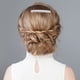 thumbnail image 4 of 10 peines de plástico transparente con pinza para el pelo, peines laterales para mujer., 4 of 7