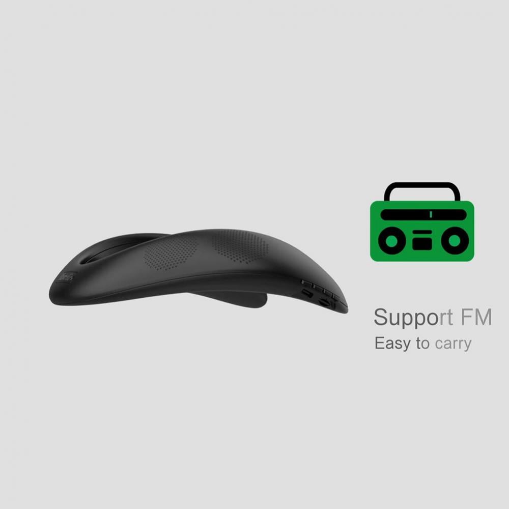 Buy Neckband Portable Bluetooth 5.0 Built-in Mic Speakers,Wireless ...